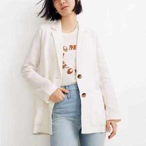 Madewell Linen Dorset Blazer